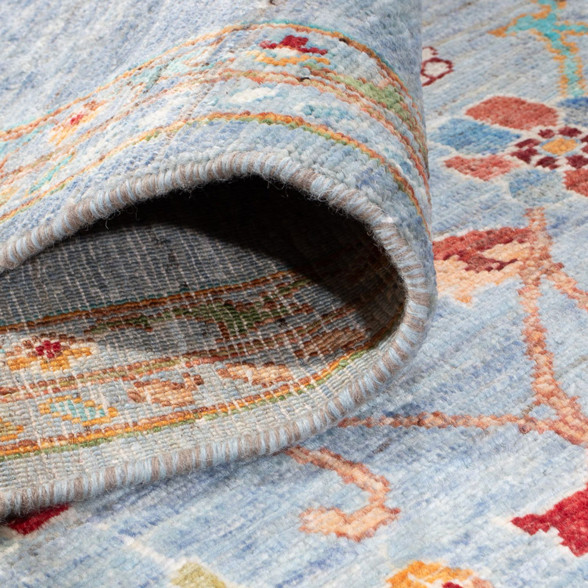 Tapis Ziegler - Ariana - 340 x 240 cm - bleu clair