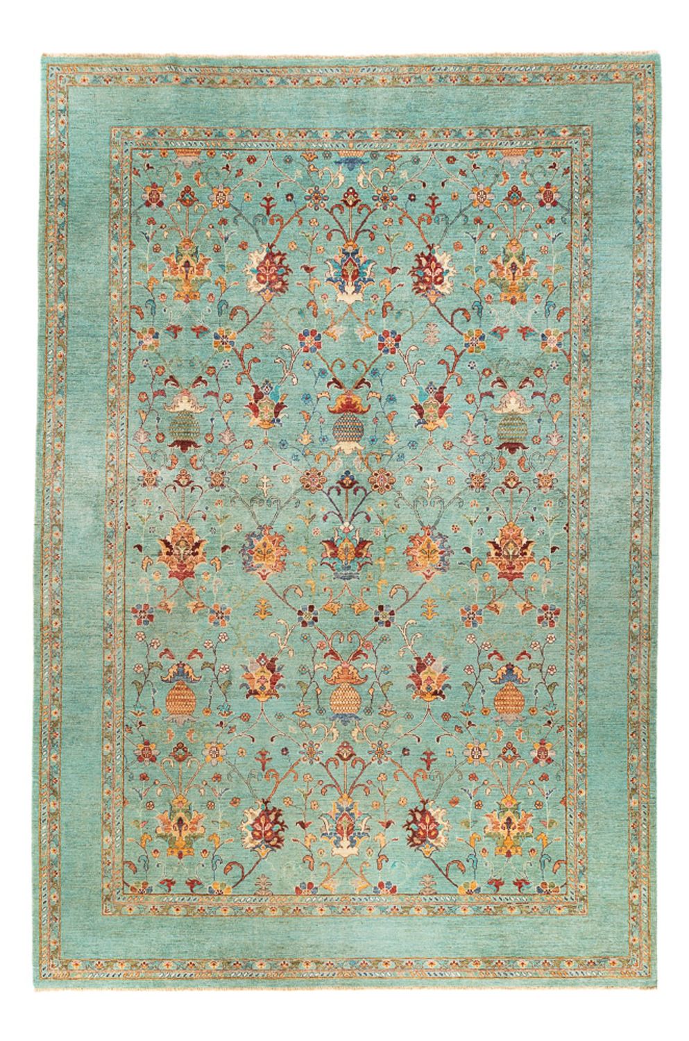 Tapis Ziegler - Ariana - 347 x 237 cm - vert