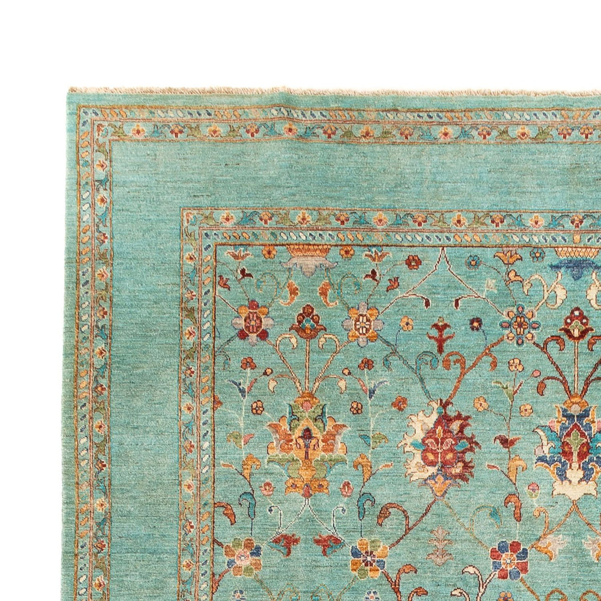 Tapis Ziegler - Ariana - 347 x 237 cm - vert