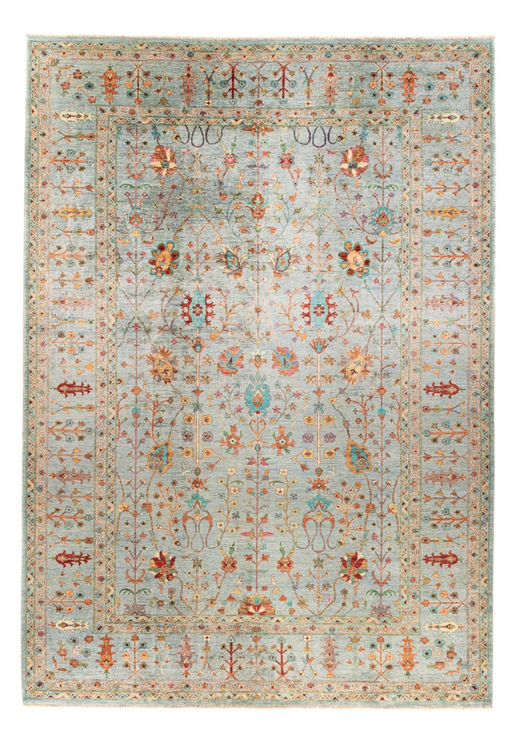 Tapis Ziegler - Ariana - 346 x 244 cm - bleu clair