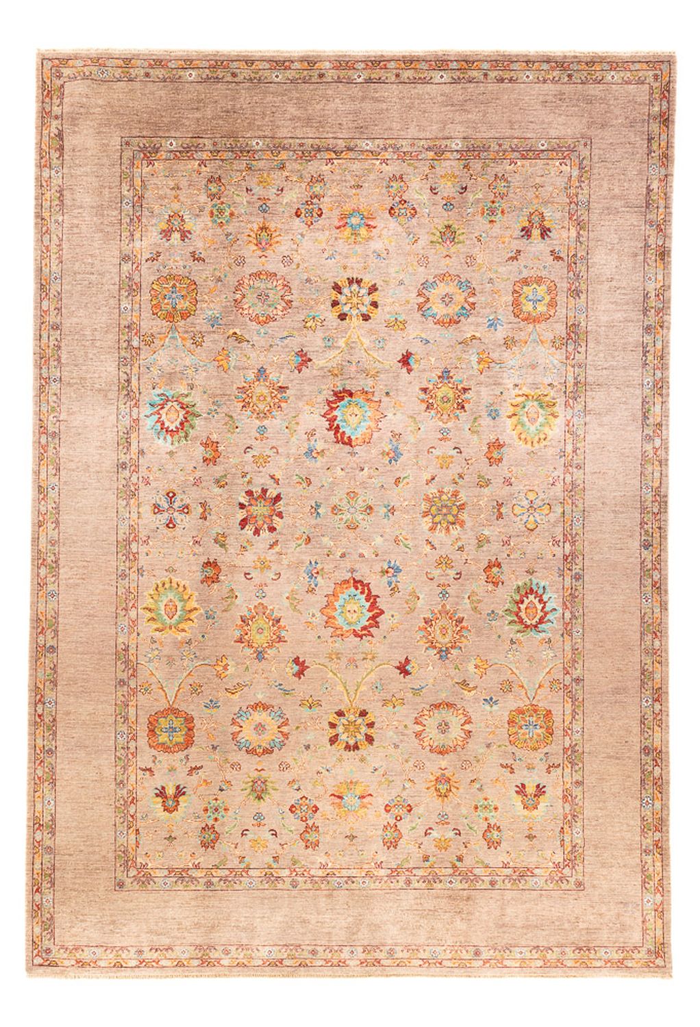 Tapis Ziegler - Ariana - 347 x 240 cm - marron clair