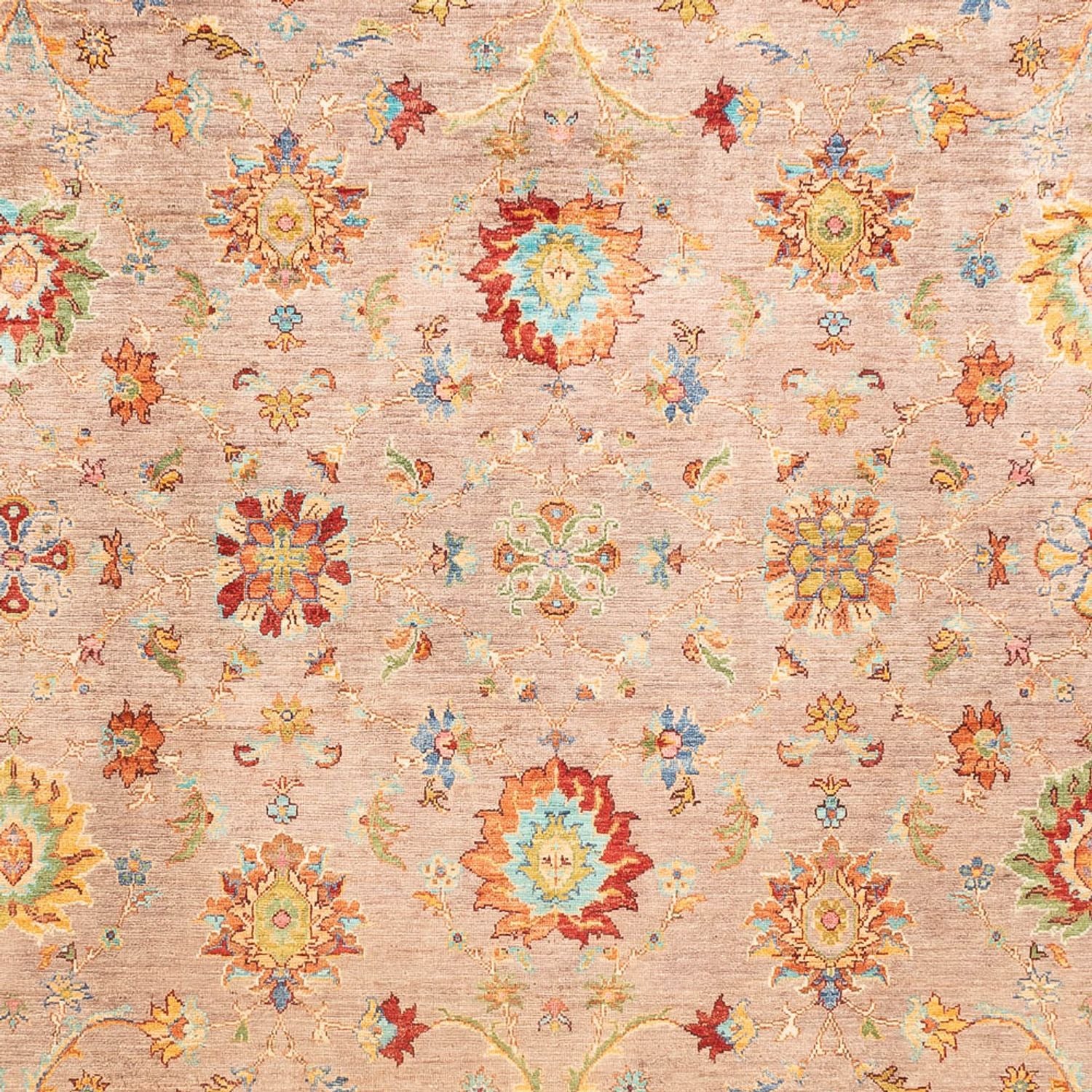 Tapis Ziegler - Ariana - 347 x 240 cm - marron clair