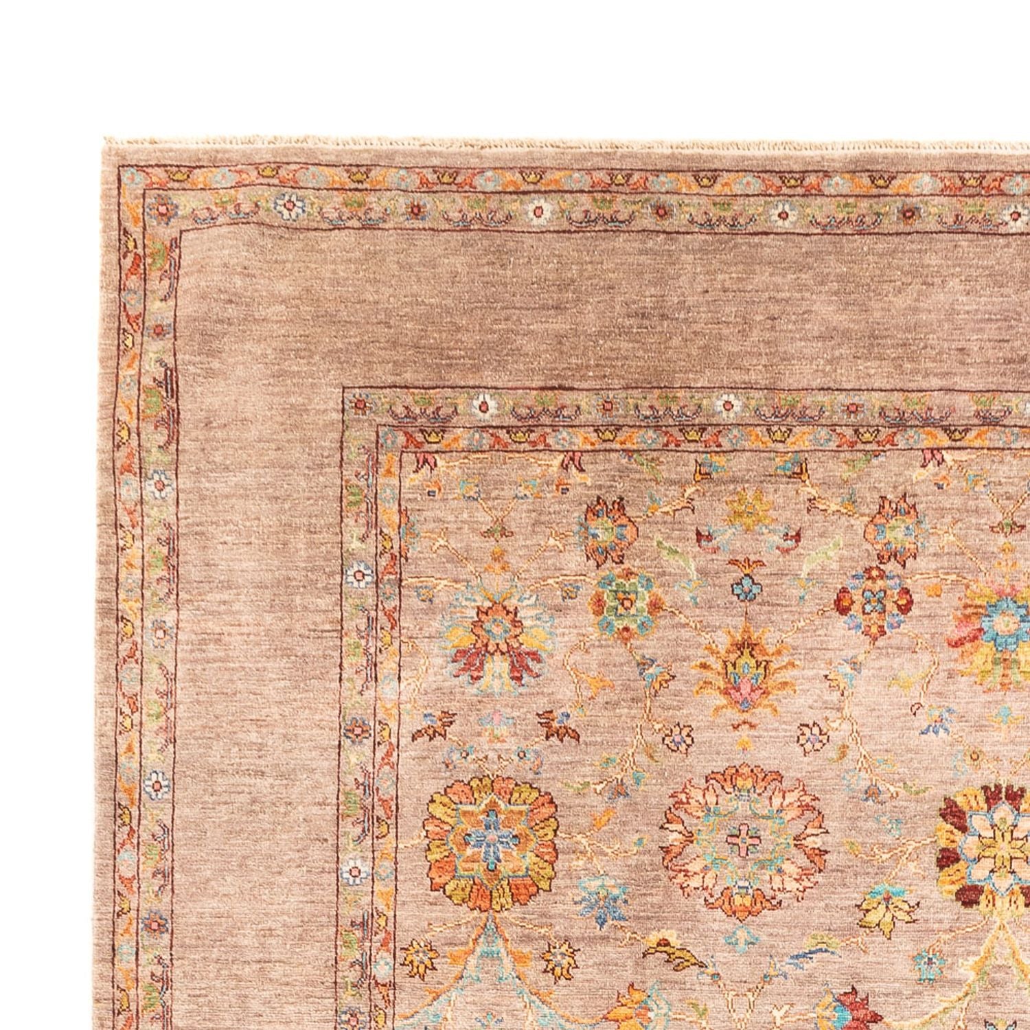Tapis Ziegler - Ariana - 347 x 240 cm - marron clair