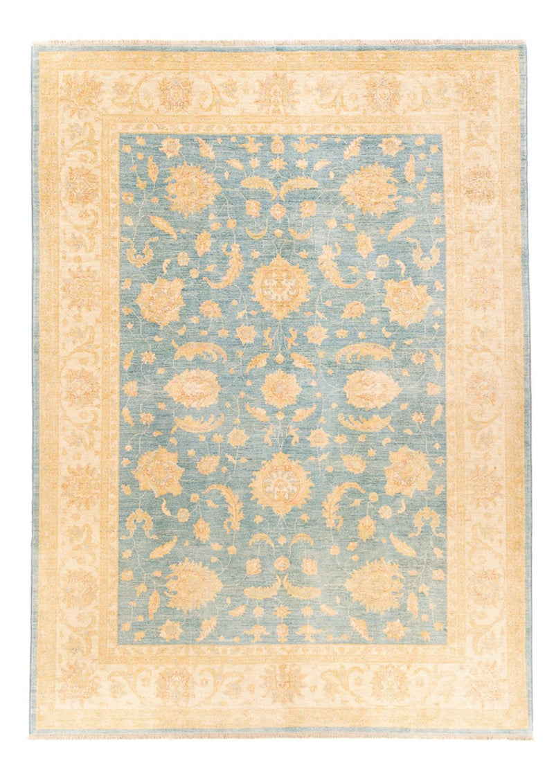 Tapis Ziegler - 343 x 249 cm - bleu clair
