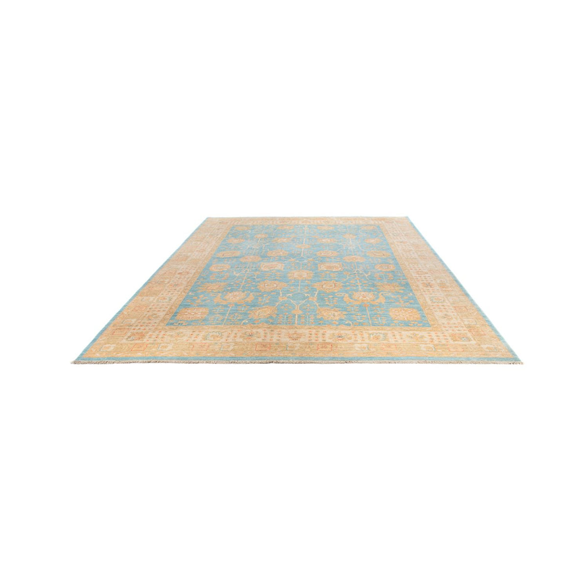 Tapis Ziegler - 345 x 257 cm - bleu clair