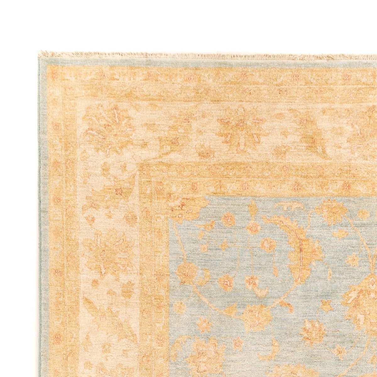 Tapis Ziegler - 342 x 257 cm - bleu clair