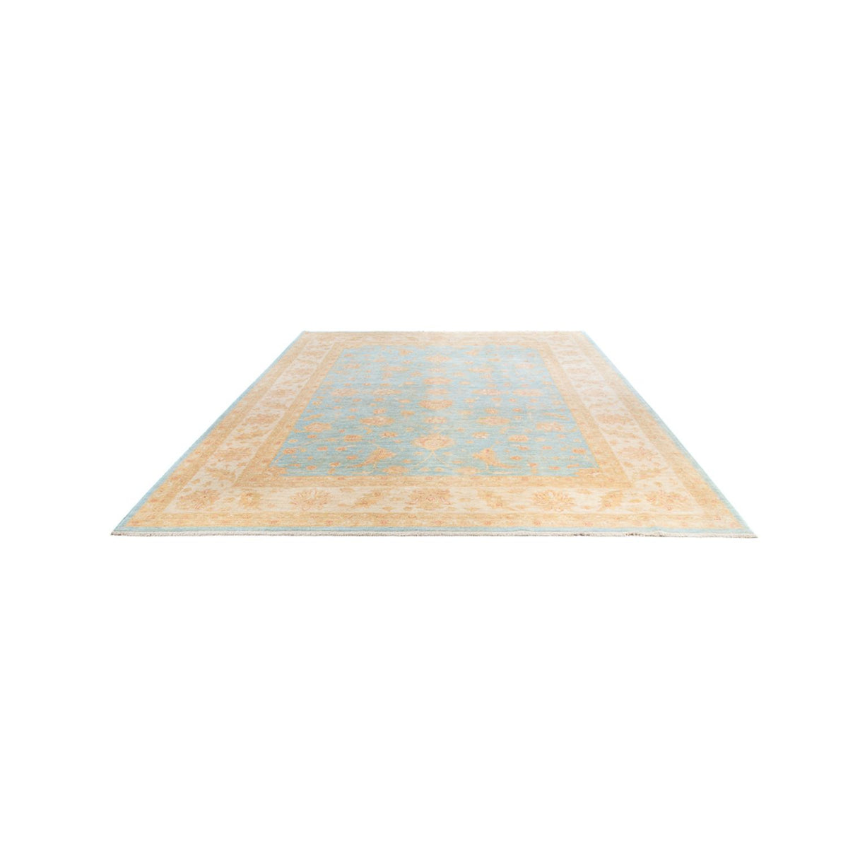 Tapis Ziegler - 342 x 257 cm - bleu clair