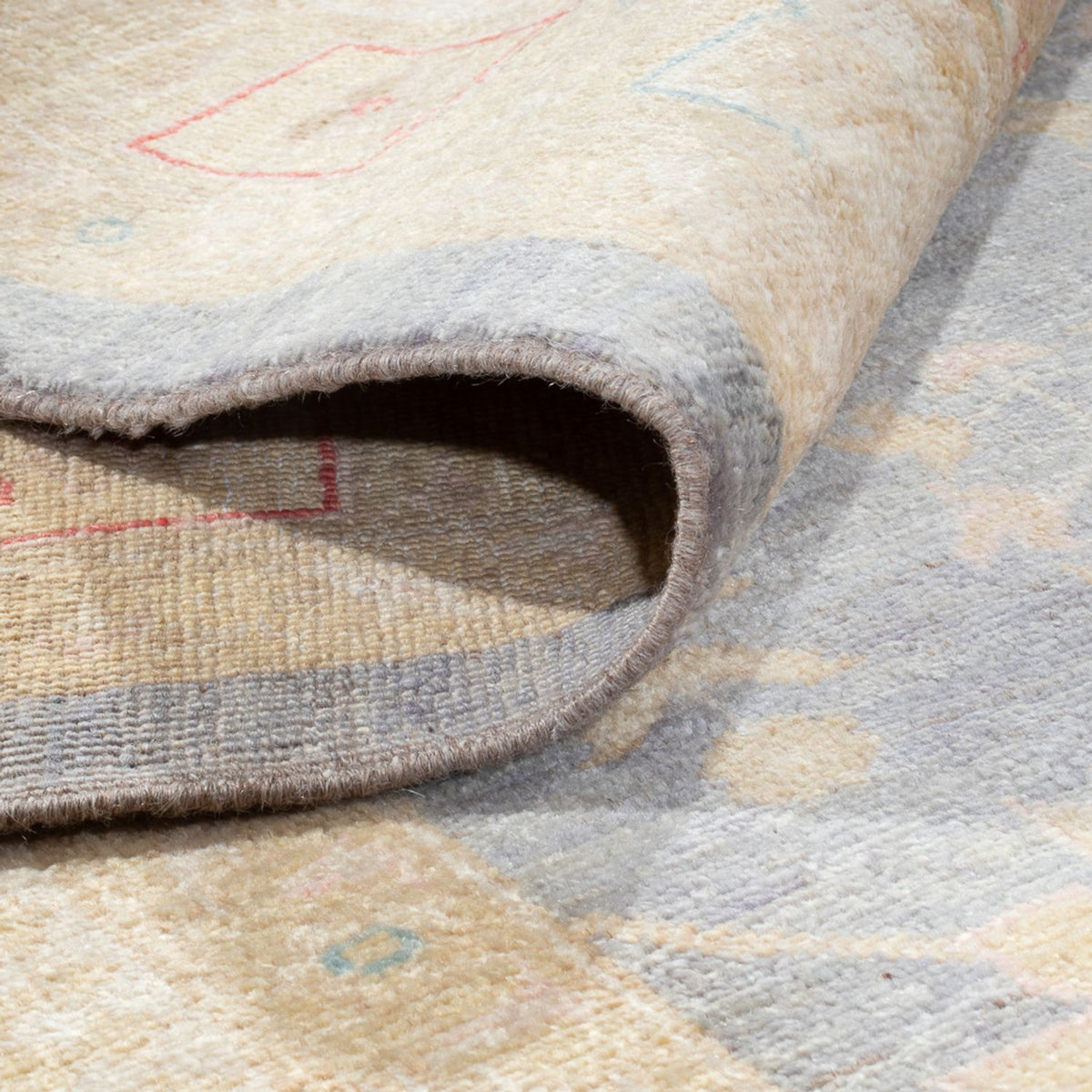 Tapis Ziegler - 343 x 257 cm - bleu clair