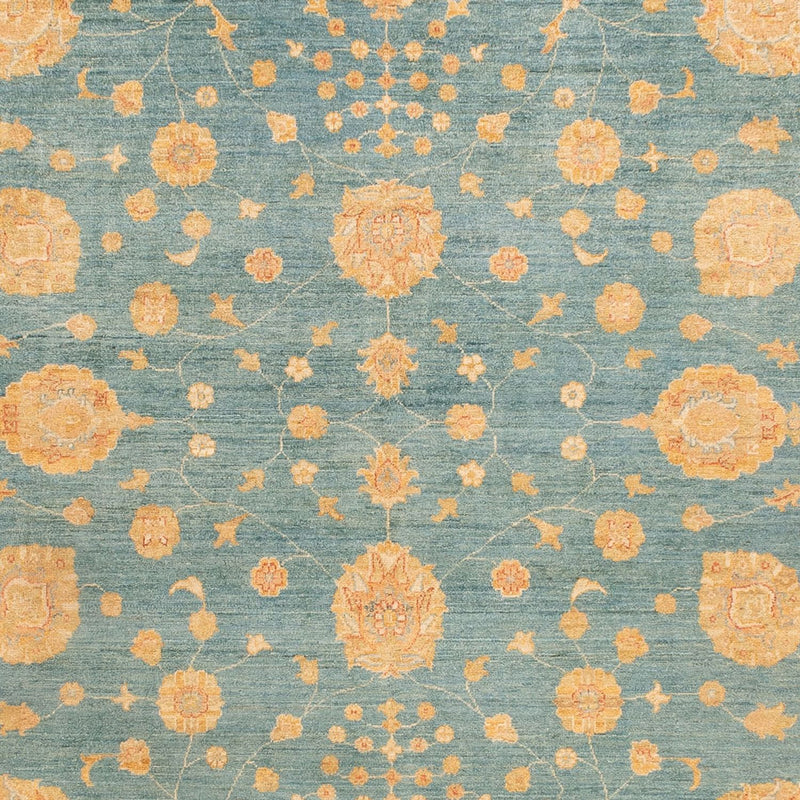 Tapis Ziegler - 353 x 255 cm - bleu