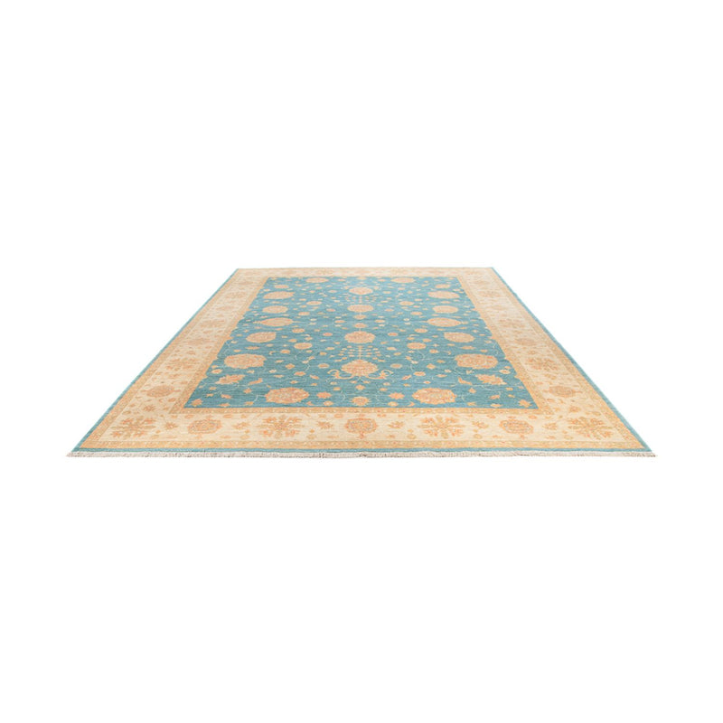 Tapis Ziegler - 353 x 255 cm - bleu