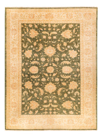 Tapis Ziegler - 346 x 258 cm - vert olive