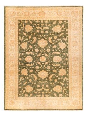 Tapis Ziegler - 346 x 258 cm - vert olive