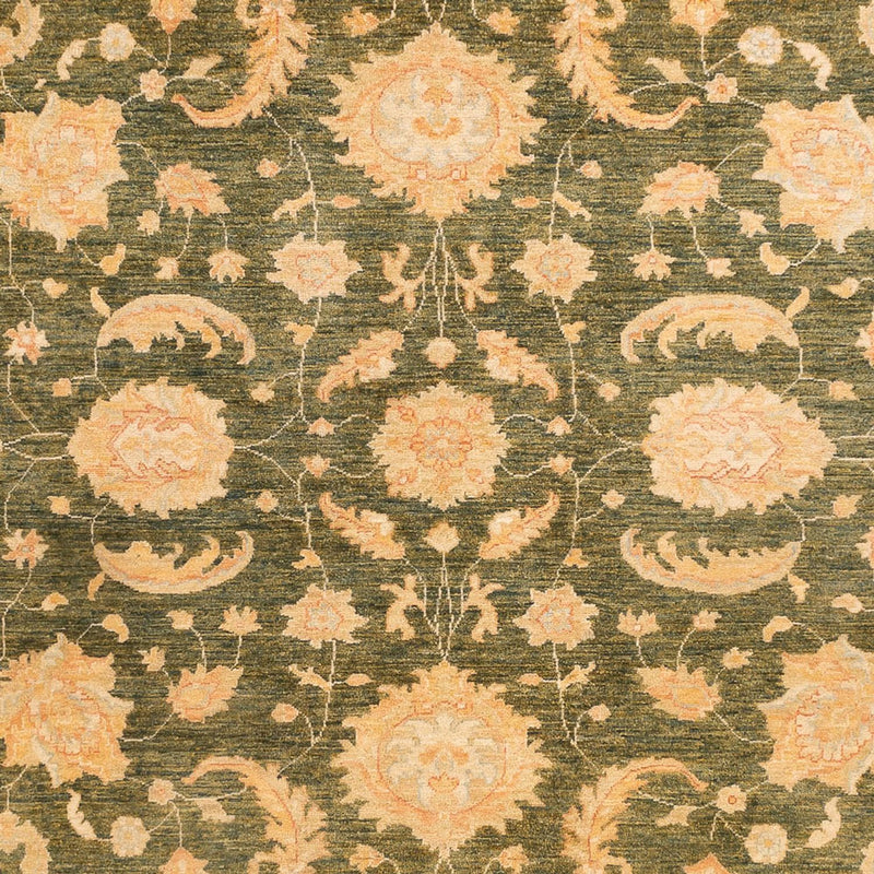 Tapis Ziegler - 346 x 258 cm - vert olive