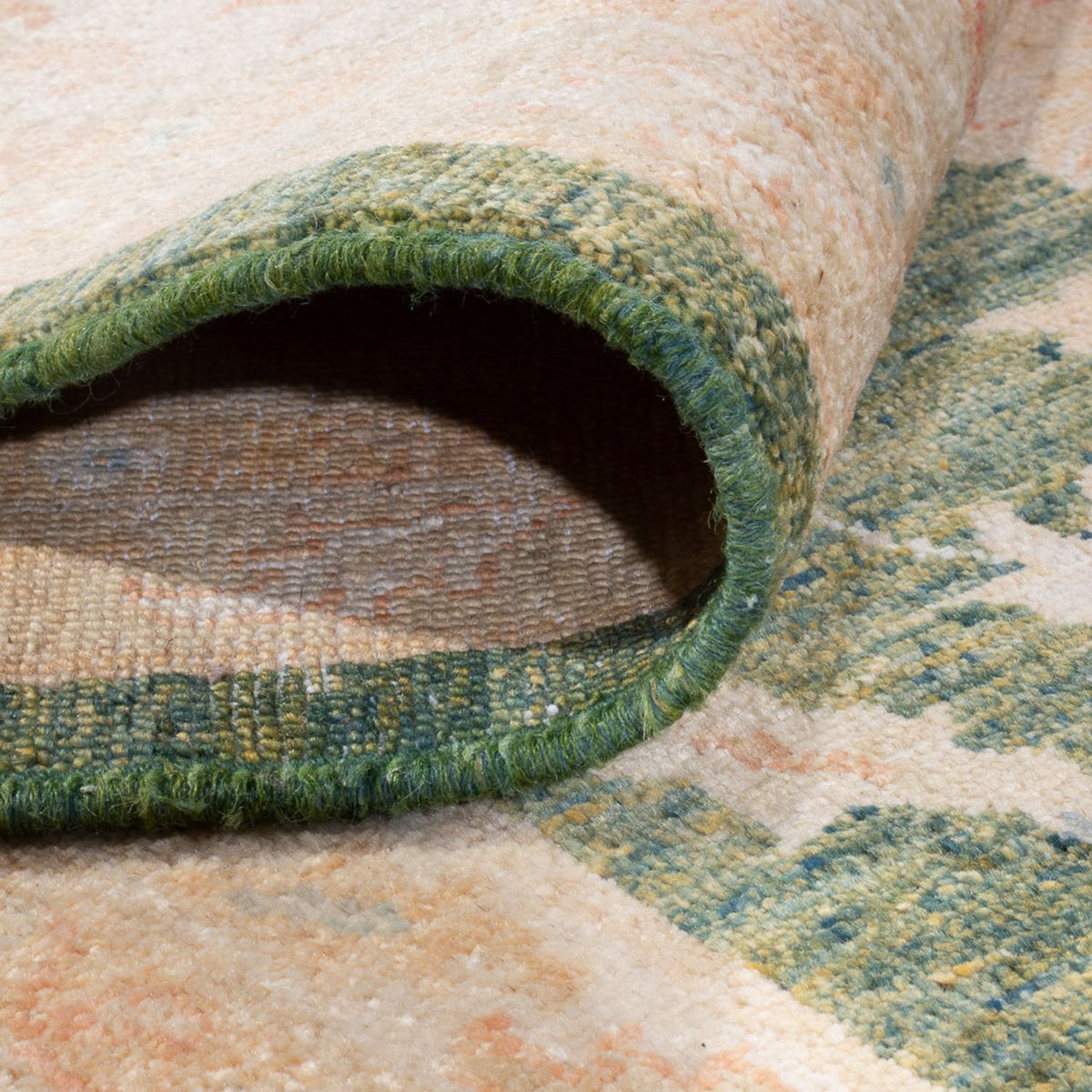 Tapis Ziegler - 346 x 258 cm - vert olive