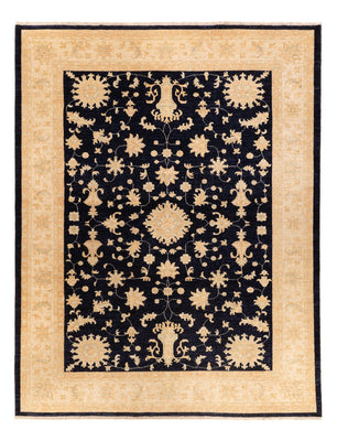 Tapis Ziegler - 332 x 248 cm - bleu foncé