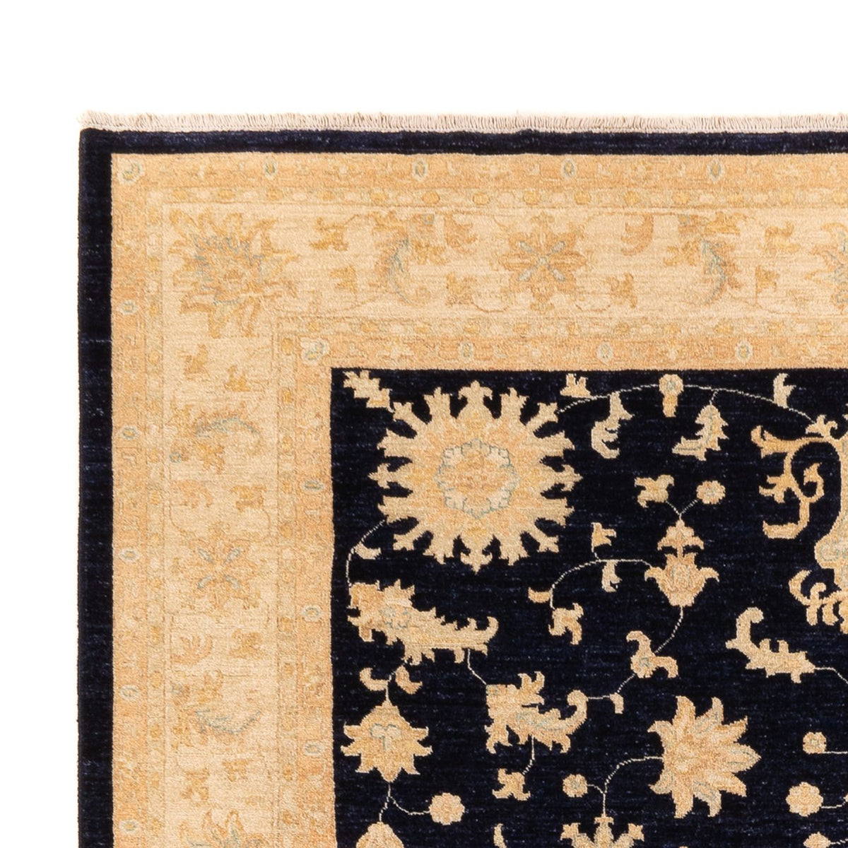 Tapis Ziegler - 332 x 248 cm - bleu foncé