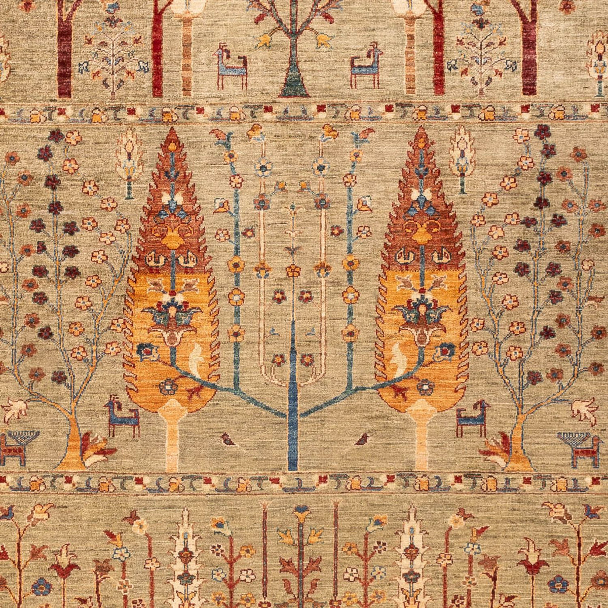 Tapis Ziegler - Ariana - 293 x 202 cm - beige foncé
