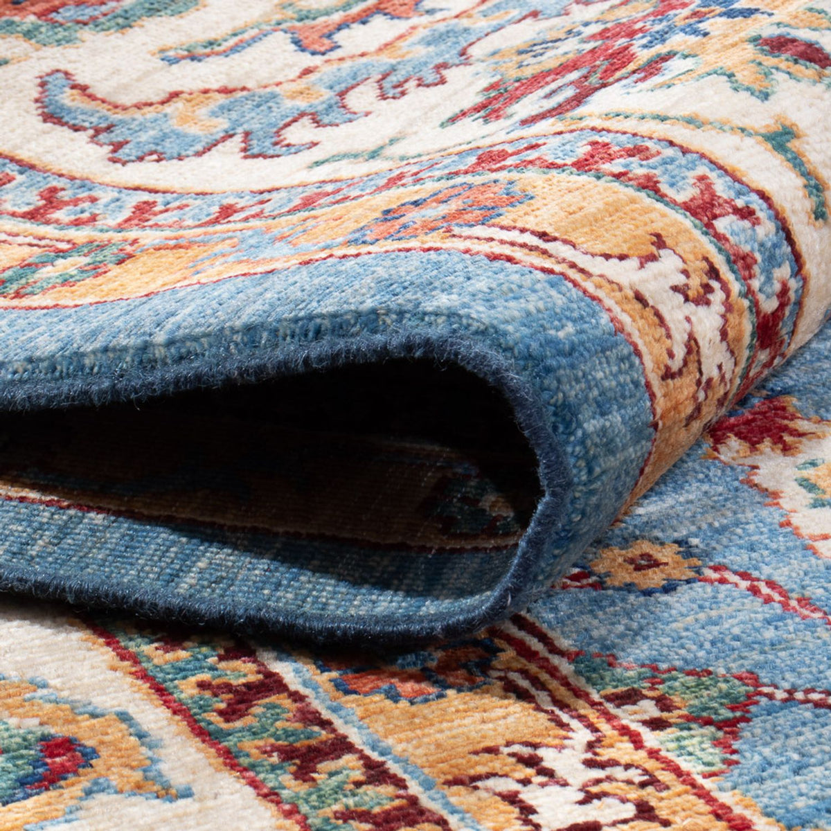 Tapis Ziegler - Ariana - 297 x 206 cm - bleu pétrole