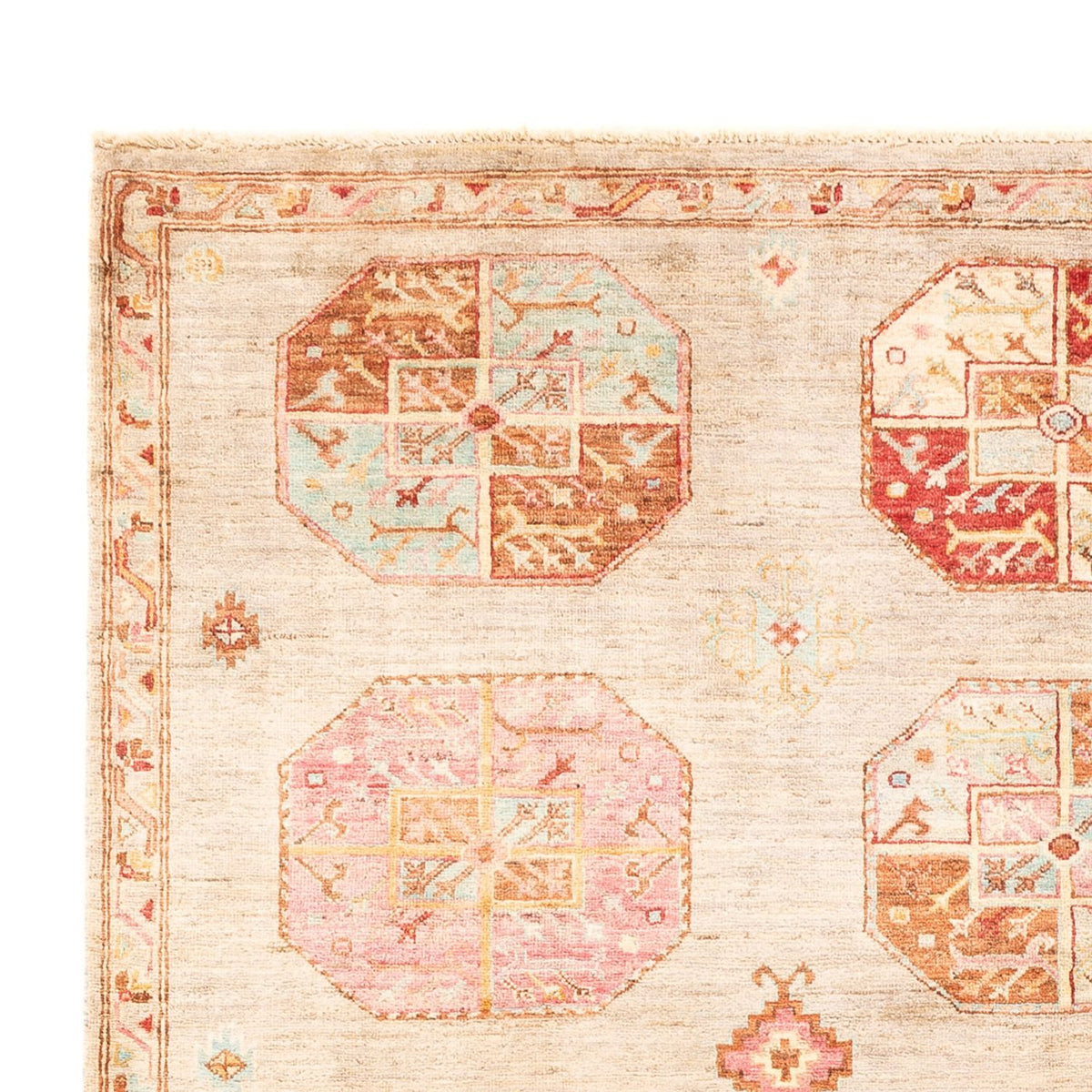 Tapis Ziegler - Ariana - 237 x 177 cm - marron clair