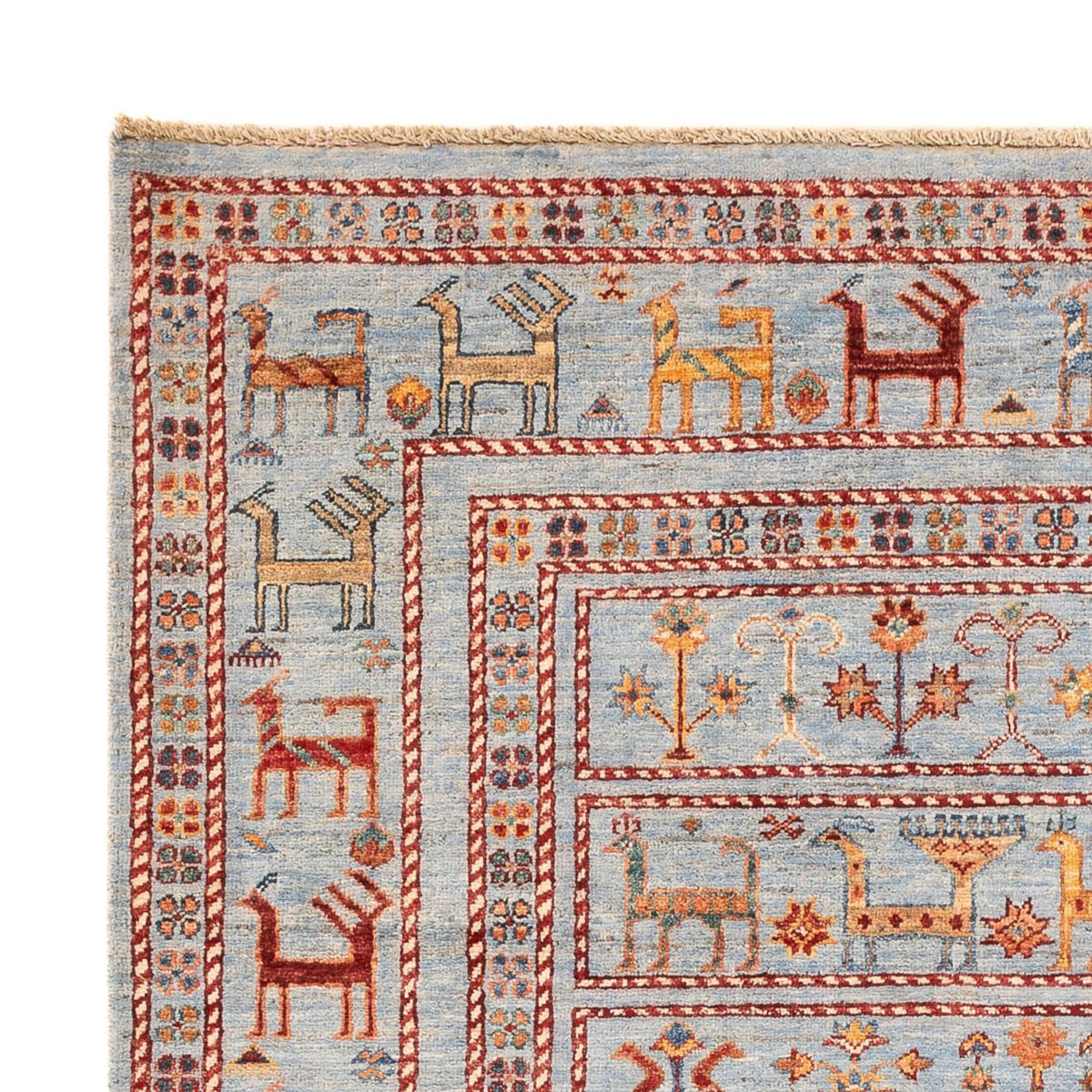 Tapis Ziegler - Ariana - 197 x 157 cm - bleu clair