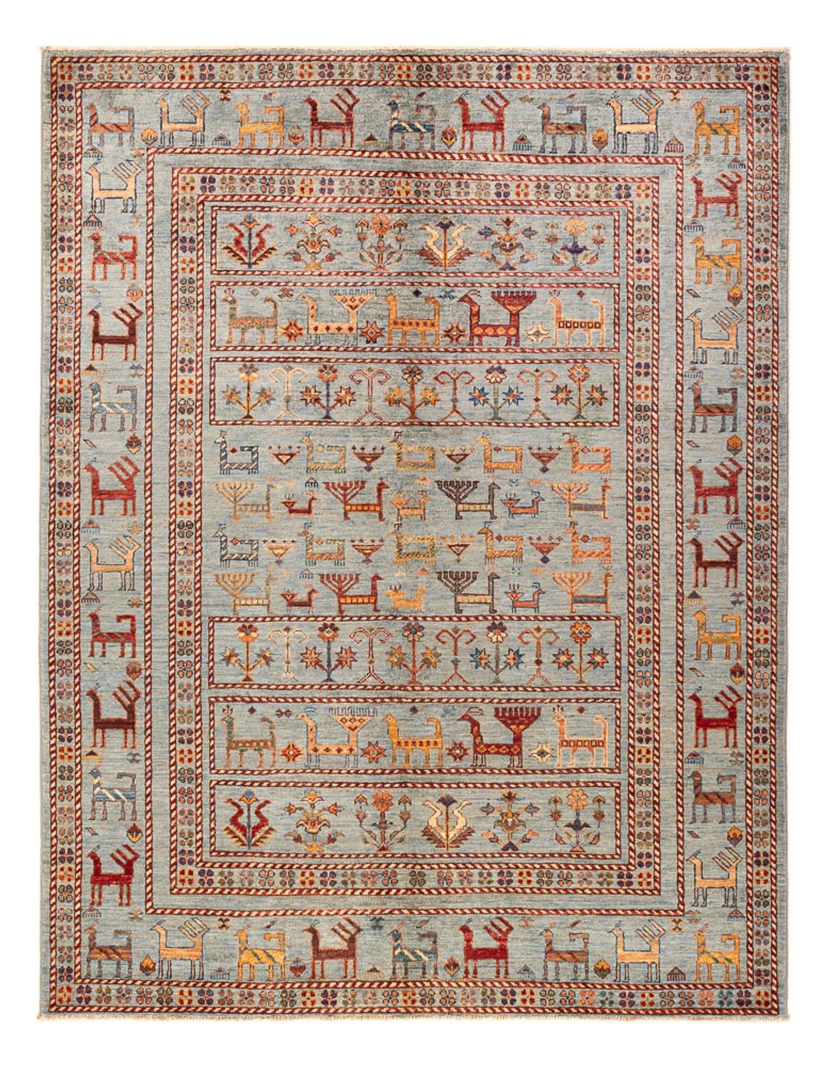 Tapis Ziegler - Ariana - 198 x 156 cm - bleu clair