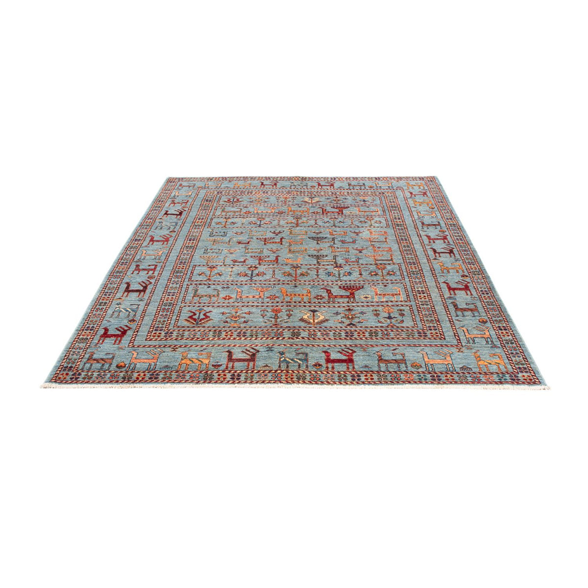 Tapis Ziegler - Ariana - 198 x 156 cm - bleu clair