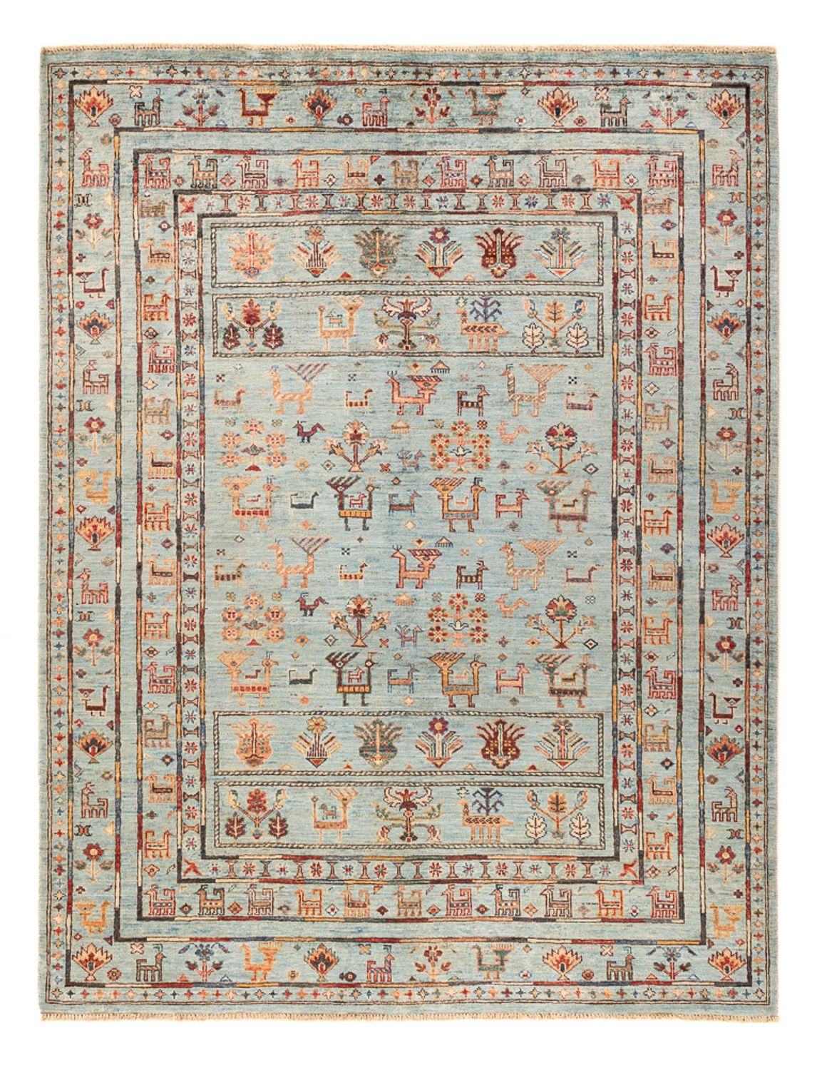 Tapis Ziegler - Ariana - 199 x 158 cm - bleu clair