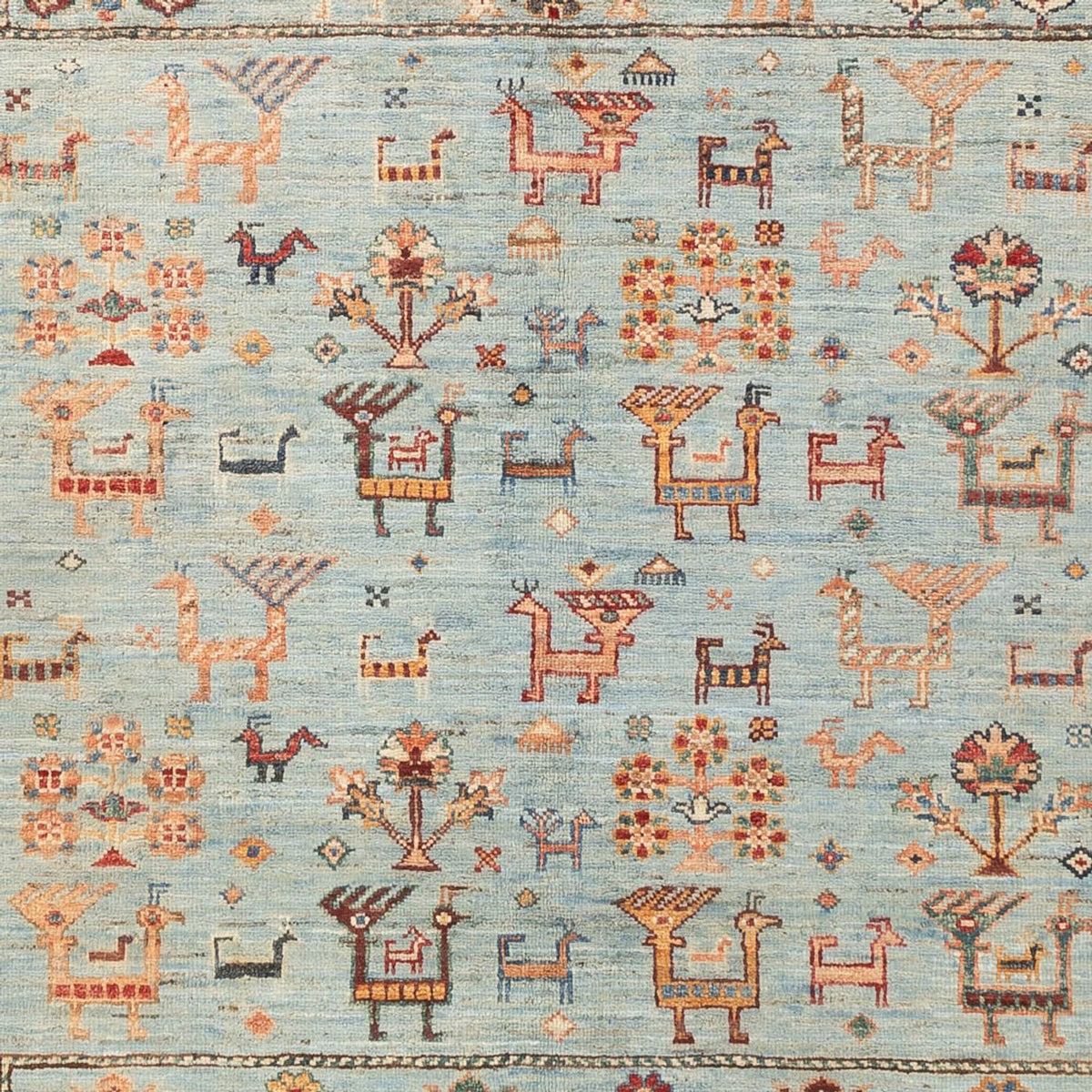 Tapis Ziegler - Ariana - 199 x 158 cm - bleu clair