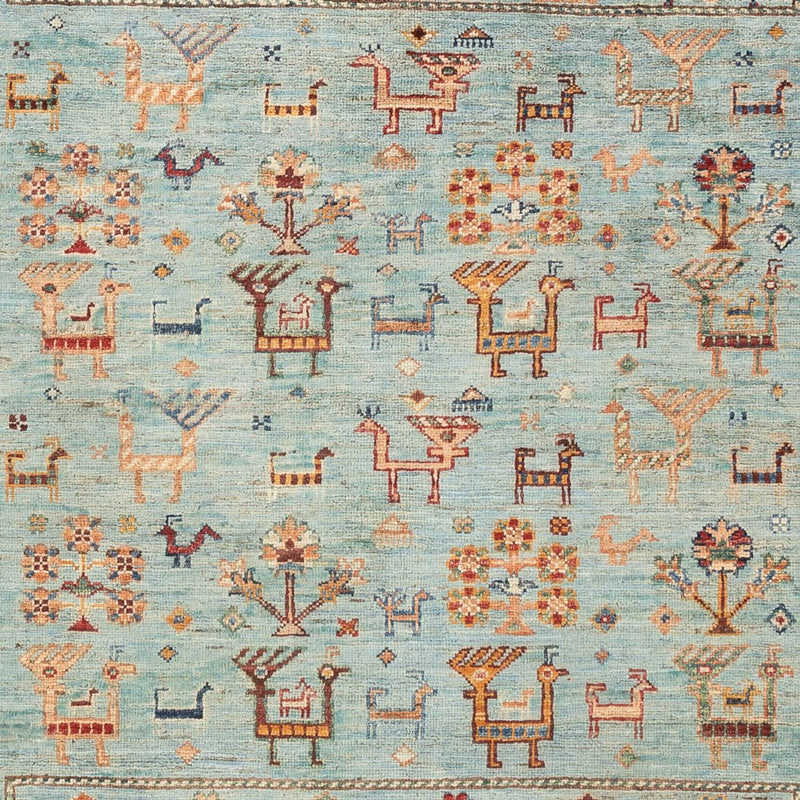 Tapis Ziegler - Ariana - 208 x 148 cm - bleu clair