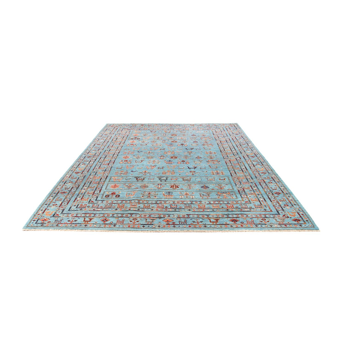 Tapis Ziegler - Ariana - 312 x 213 cm - bleu clair