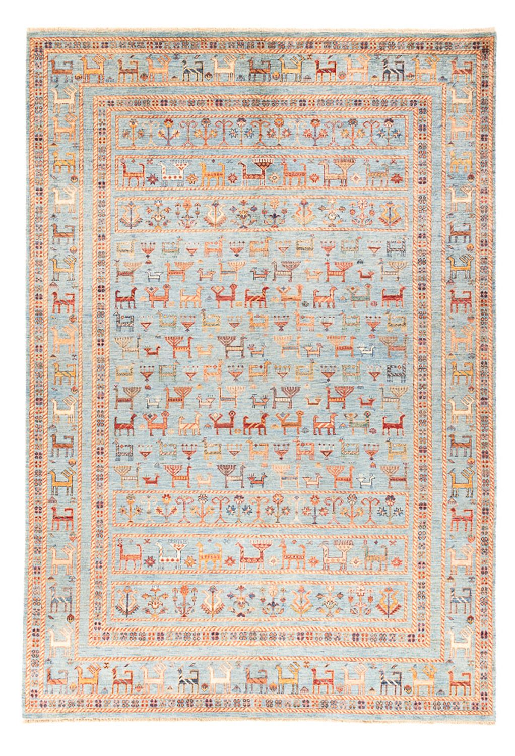Tapis Ziegler - Ariana - 306 x 210 cm - bleu clair