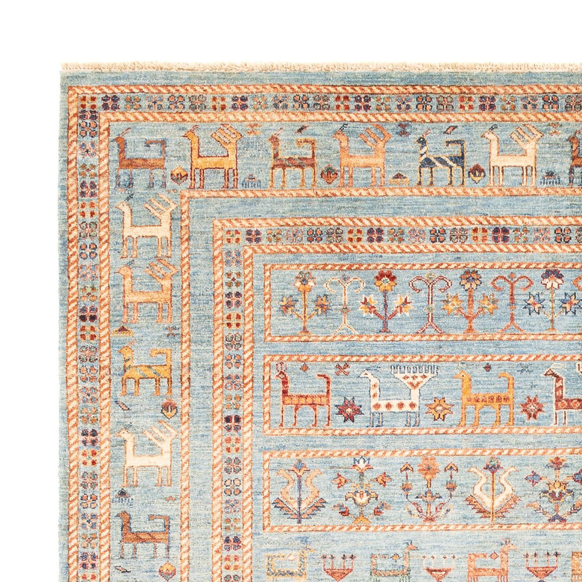 Tapis Ziegler - Ariana - 306 x 210 cm - bleu clair