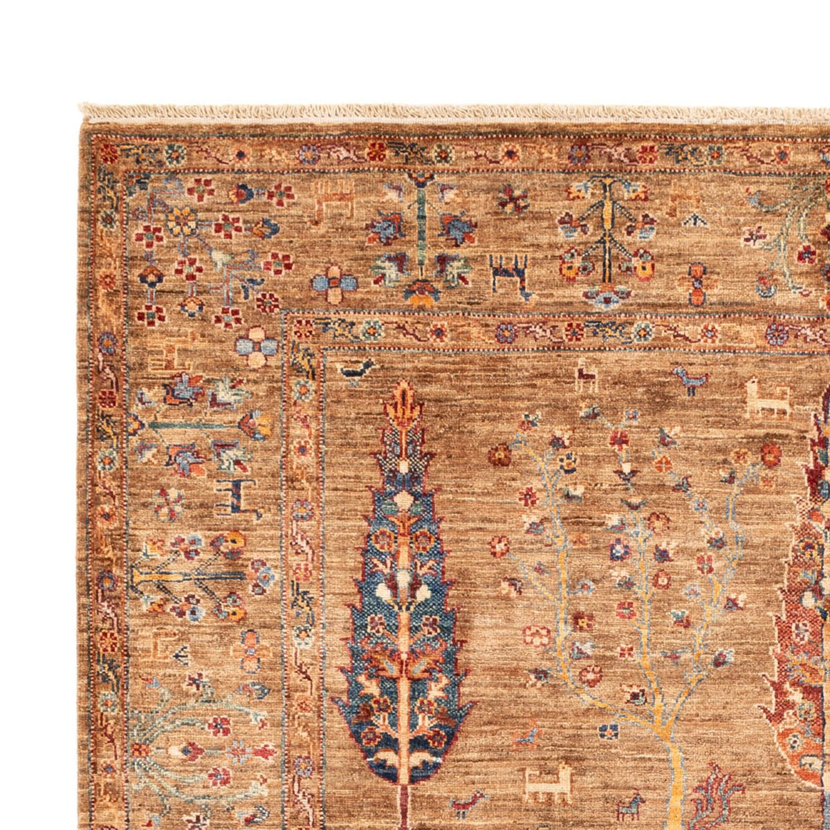 Tapis Ziegler - Ariana - 239 x 175 cm - marron