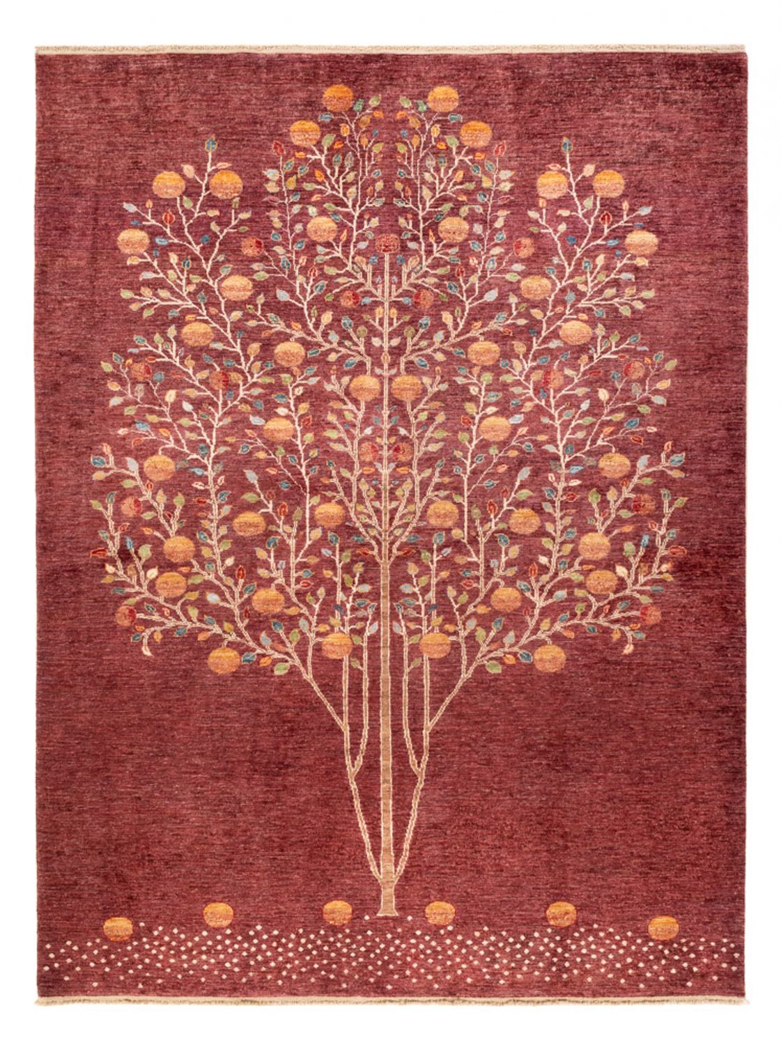 Tapis Ziegler - Ariana - 237 x 175 cm - rouge bordeaux