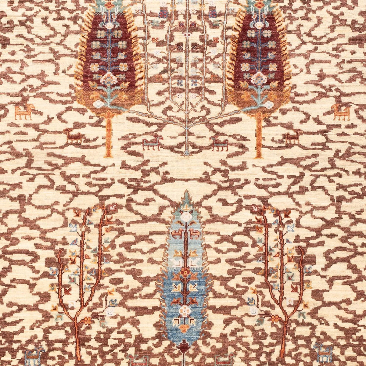 Tapis Ziegler - Ariana - 234 x 175 cm - marron clair