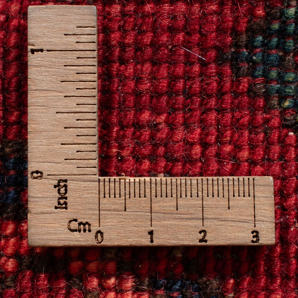 Tapis de couloir Tapis afghan - 201 x 86 cm - rouge