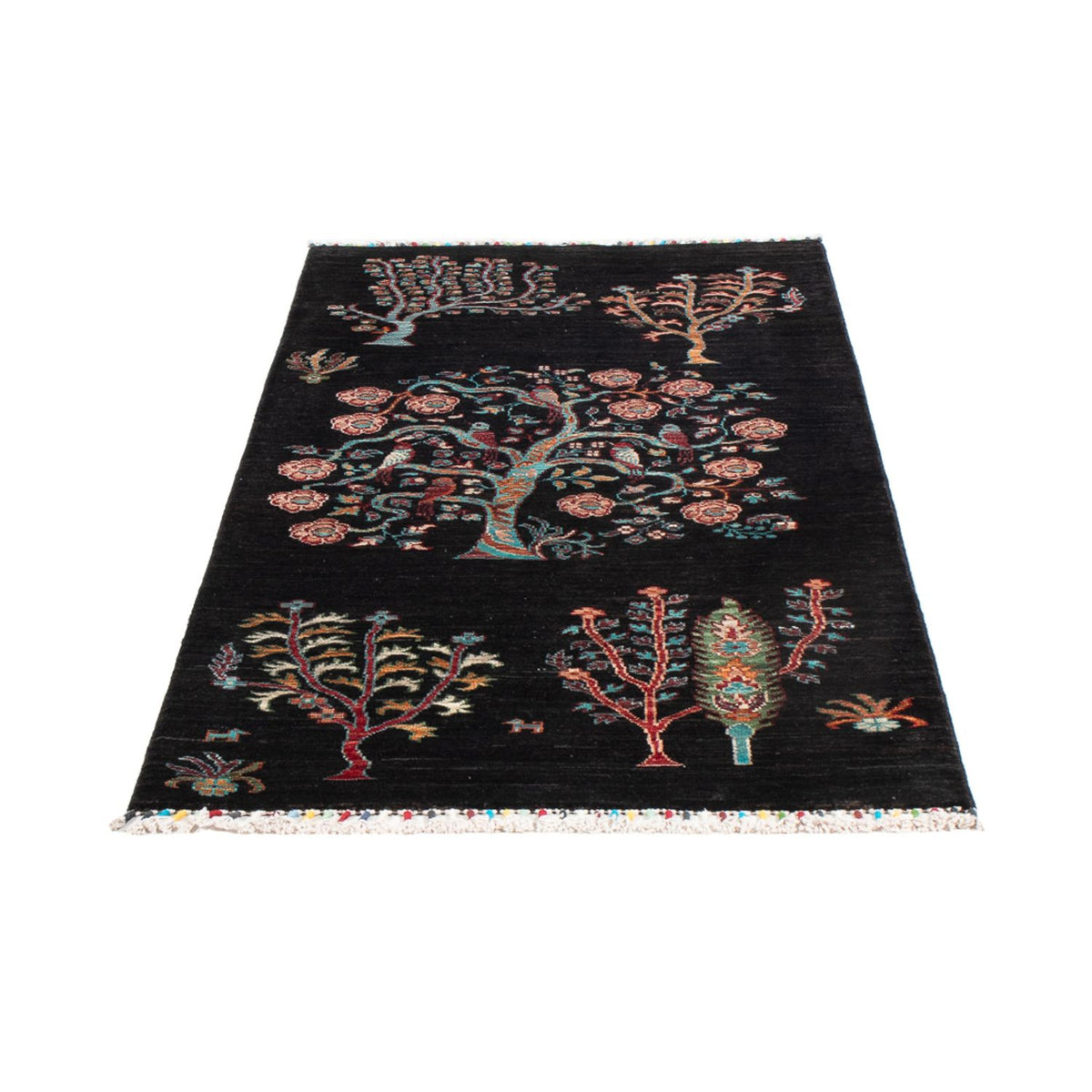 Tapis de couloir Tapis Ziegler - Ariana - 200 x 79 cm - noir