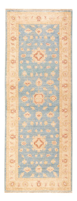 Tapis de couloir Tapis Ziegler - 200 x 77 cm - bleu clair