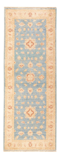 Tapis de couloir Tapis Ziegler - 200 x 77 cm - bleu clair