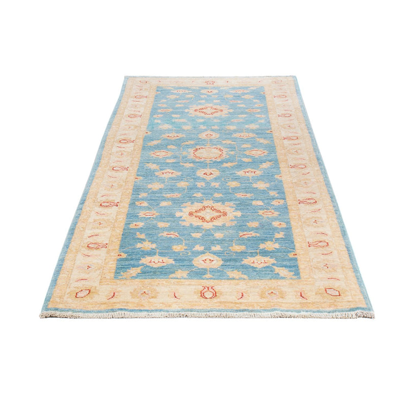 Tapis de couloir Tapis Ziegler - 200 x 77 cm - bleu clair