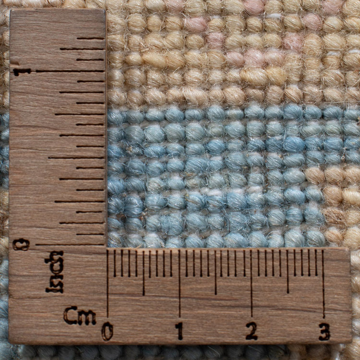 Tapis de couloir Tapis Ziegler - 200 x 77 cm - bleu clair