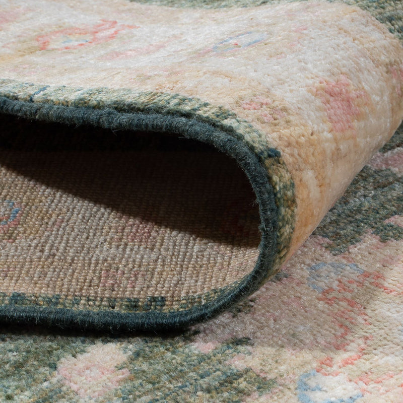 Tapis de couloir Tapis Ziegler - 197 x 77 cm - vert olive