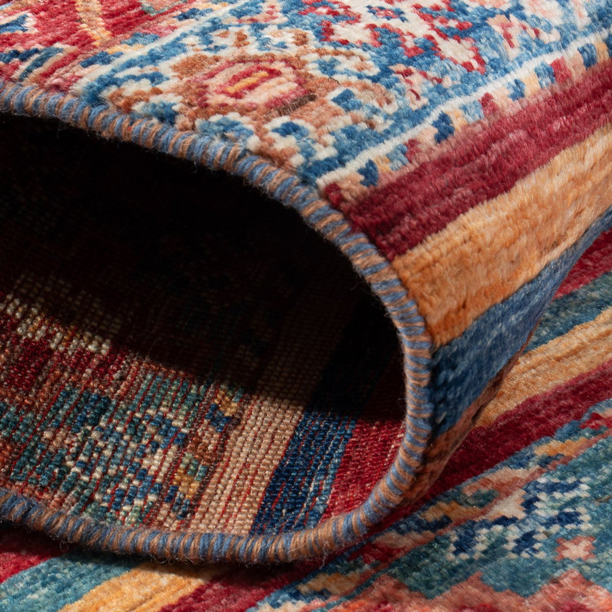 Tapis de couloir Tapis Ziegler - Shal - 202 x 74 cm - multicolore