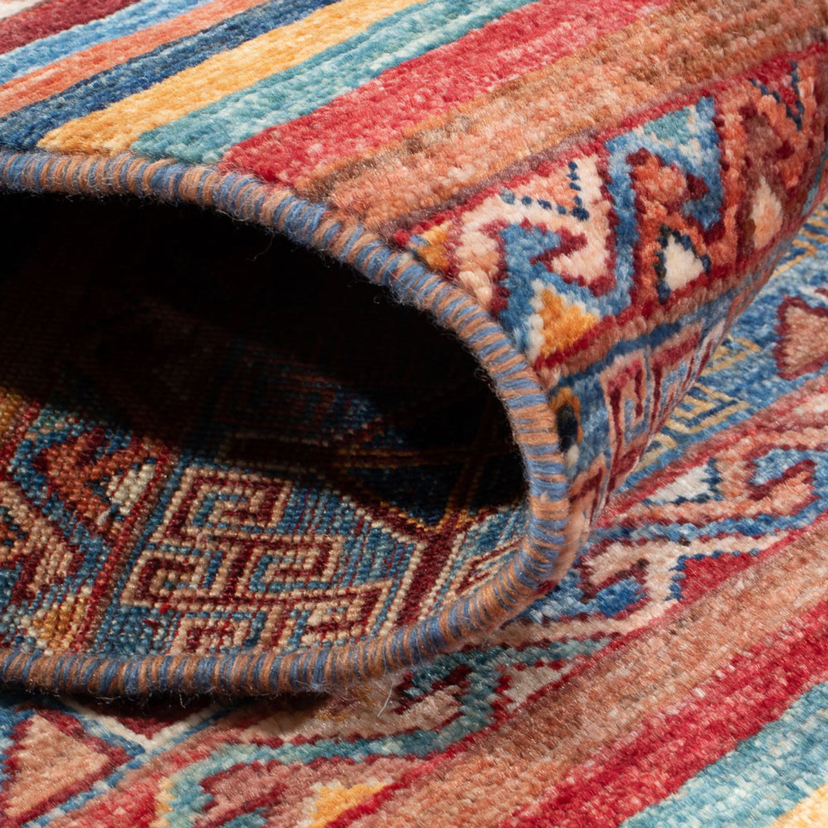 Tapis de couloir Tapis Ziegler - Shal - 200 x 76 cm - multicolore