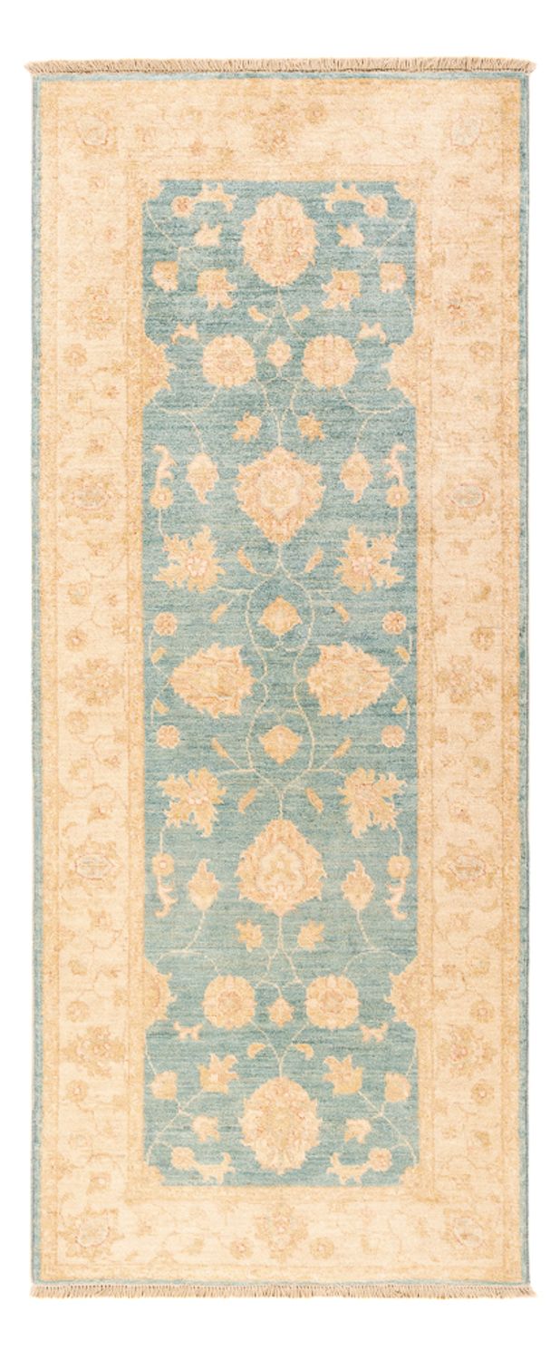 Tapis de couloir Tapis Ziegler - 197 x 80 cm - turquoise