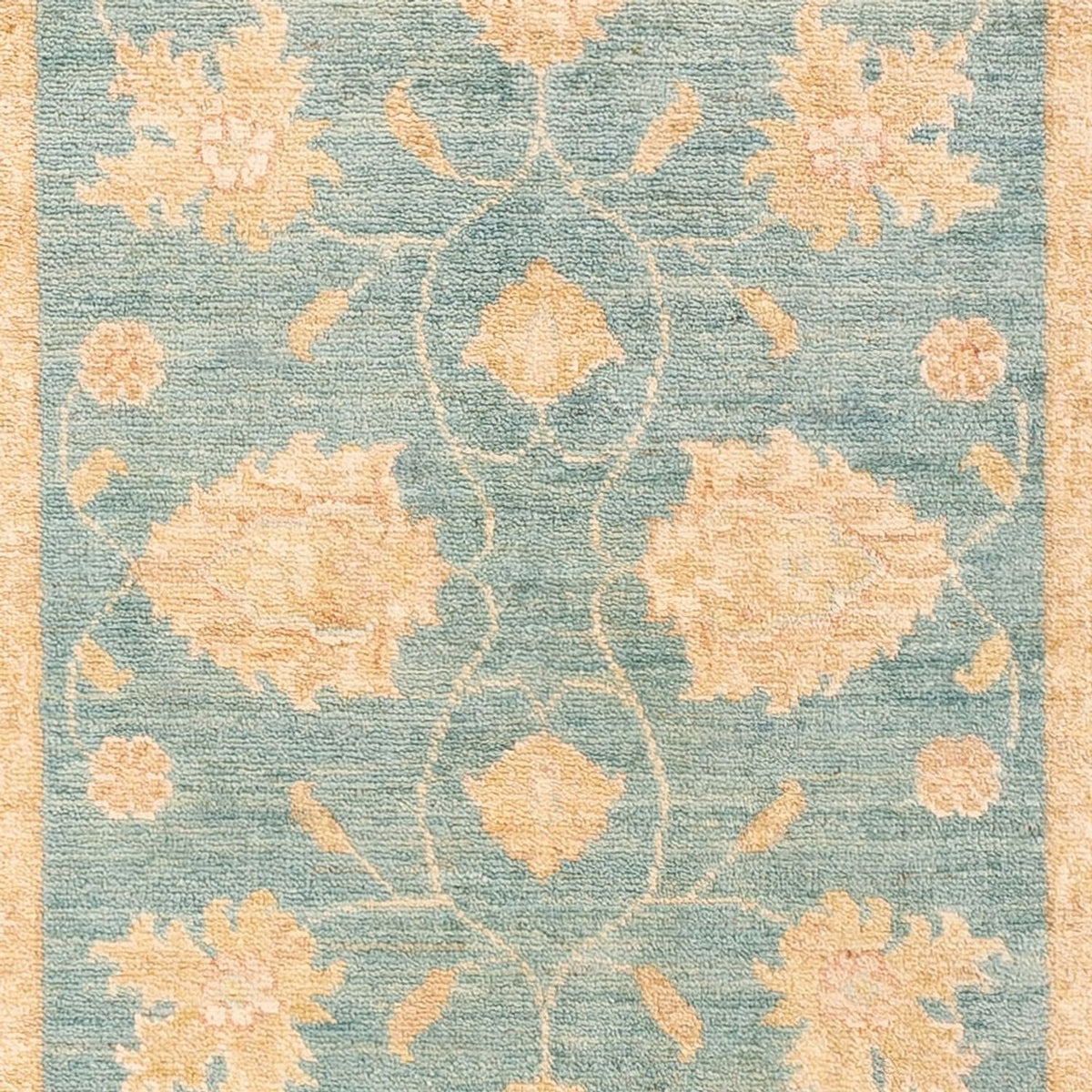Tapis de couloir Tapis Ziegler - 197 x 80 cm - turquoise