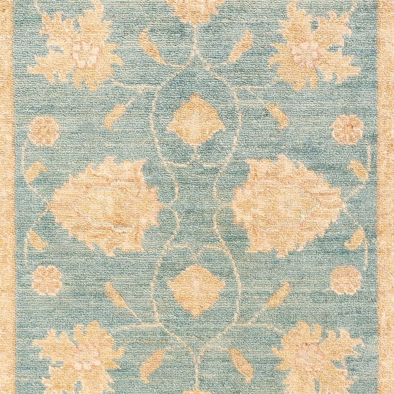 Tapis de couloir Tapis Ziegler - 197 x 80 cm - turquoise