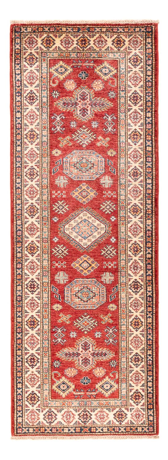 Tapis de couloir Tapis Ziegler - Kazak - 210 x 76 cm - rouge