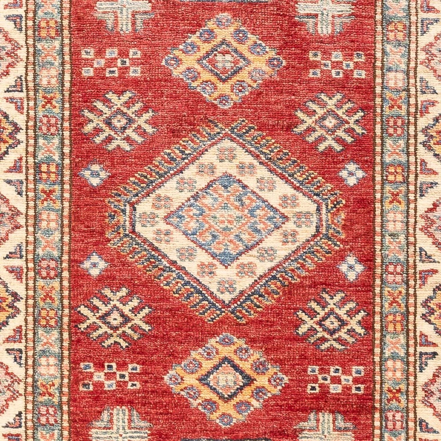 Tapis de couloir Tapis Ziegler - Kazak - 210 x 76 cm - rouge