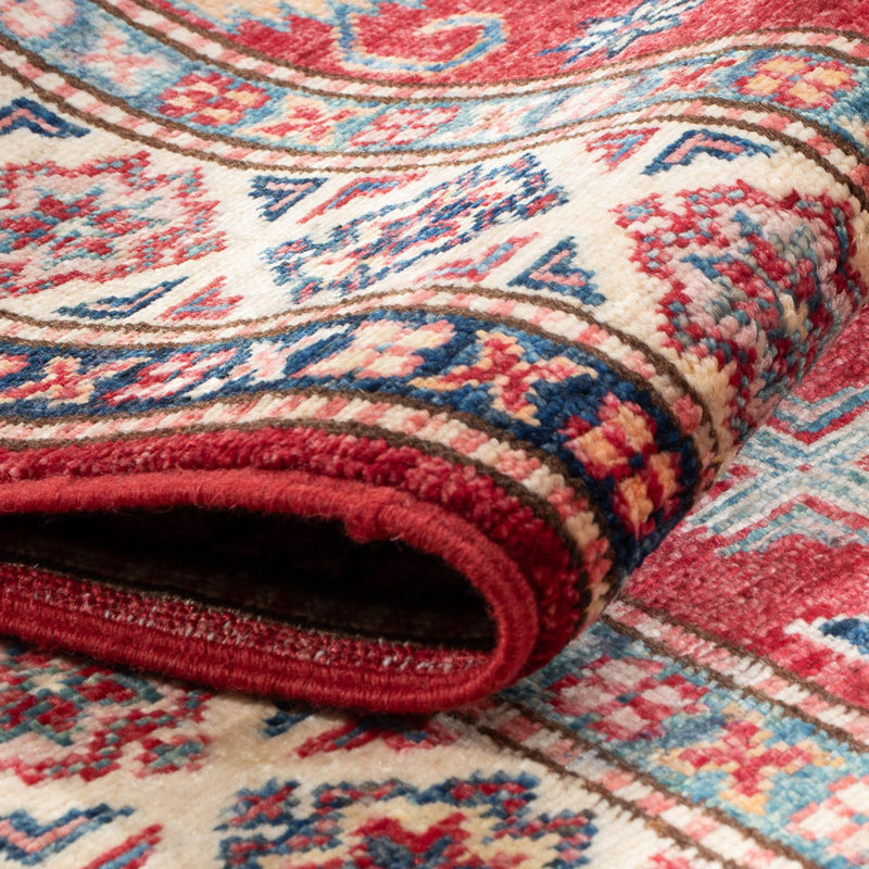 Tapis de couloir Tapis Ziegler - Kazak - 210 x 76 cm - rouge